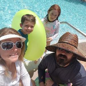 Chris, Bridgette, Reece and Aubrey's    Team!